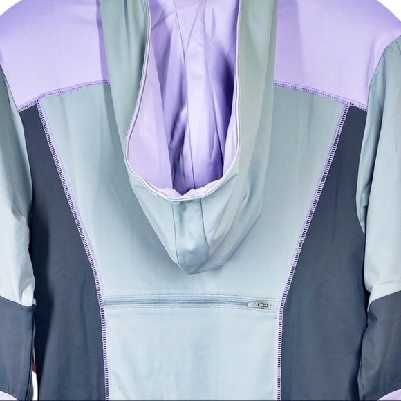 NWT SUPmerge Full Zip Hooded Long Sleeve Rash Guard, Size XS. - Picture 6 of 13